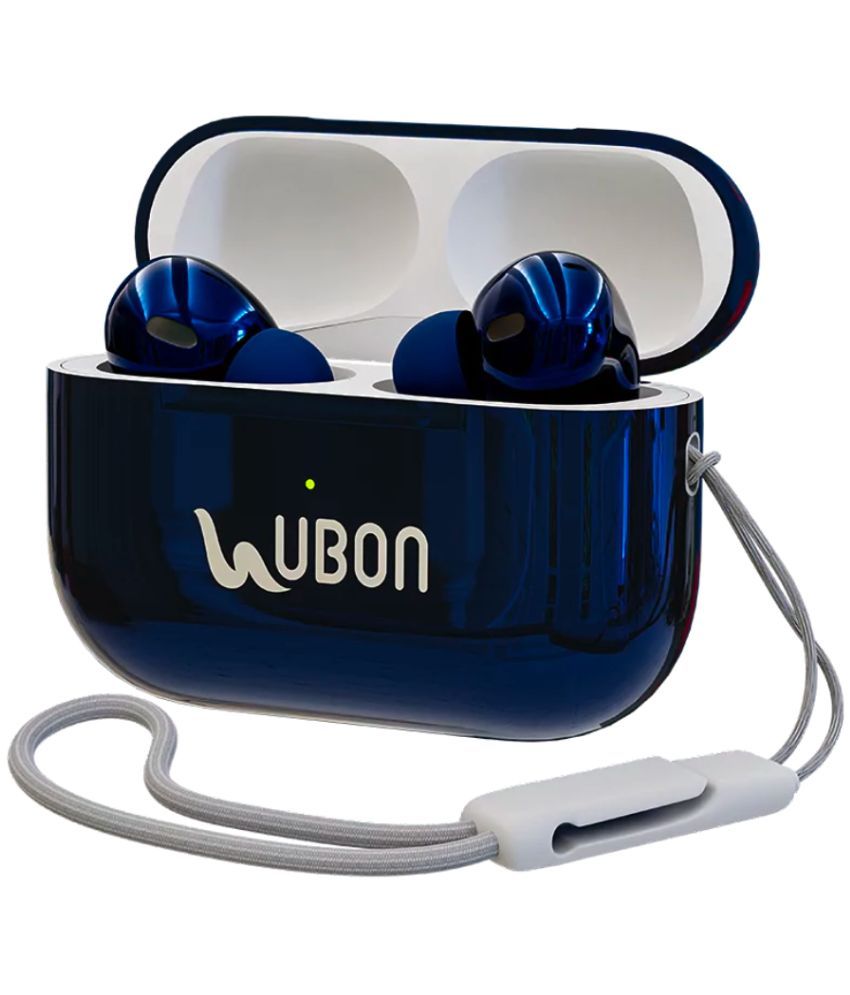     			UBON BT 160 400H STANDBY Bluetooth True Wireless (TWS) On Ear 26 Hours Playback Active Noise cancellation IPX4(Splash & Sweat Proof) Blue