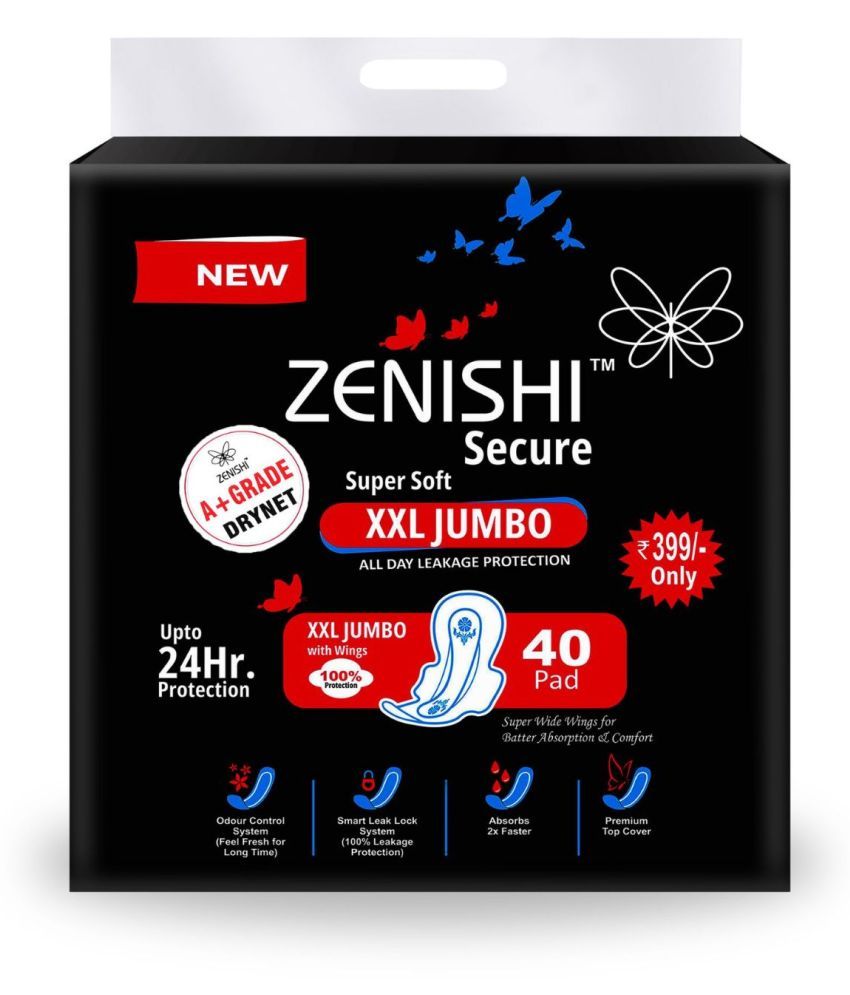     			ZENISHI Dry XXL Regular Sanitary Pad