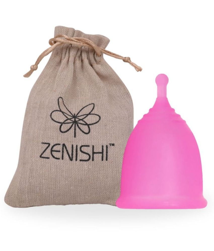     			ZENISHI Silicone Reusable Menstrual Cup Small ( Pack of 1 )