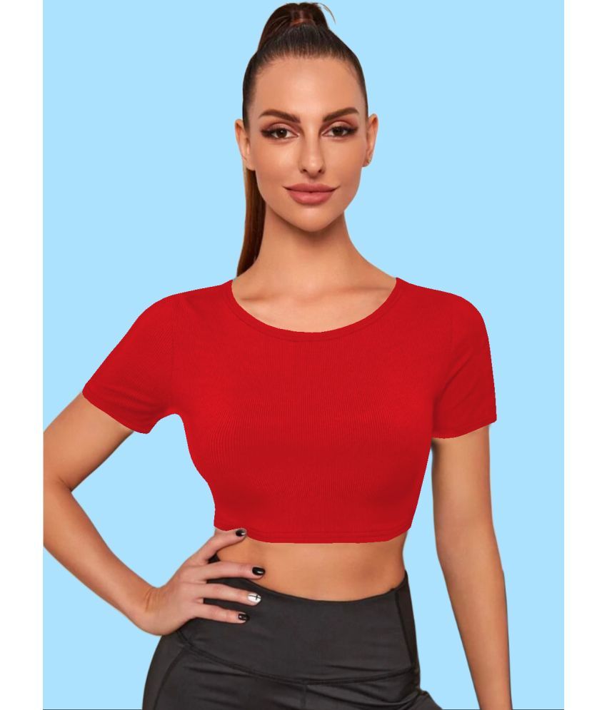     			Dream Beauty Fashion Red Polyester Women's Tunic ( Pack of 1 )