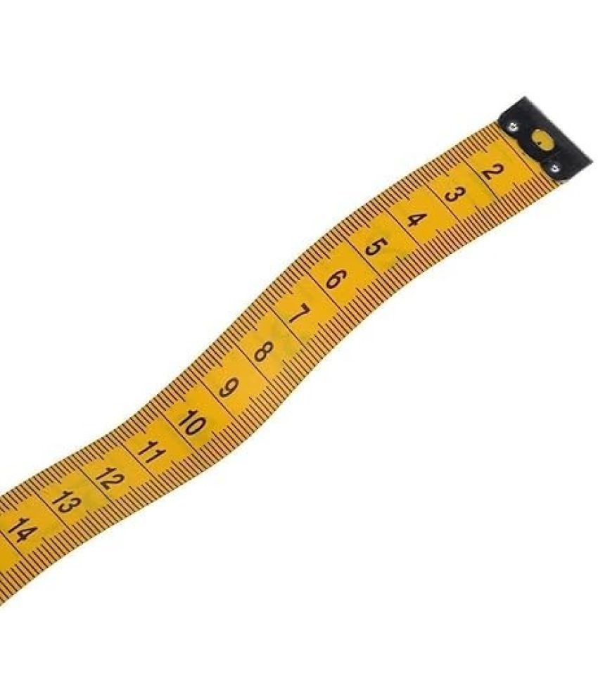     			Eclet Durable Soft Sewing Tailor Tape Body Measuring Dress-Making Measure Ruler, 1.50 Meter, 150 cm, Multicolour(E)