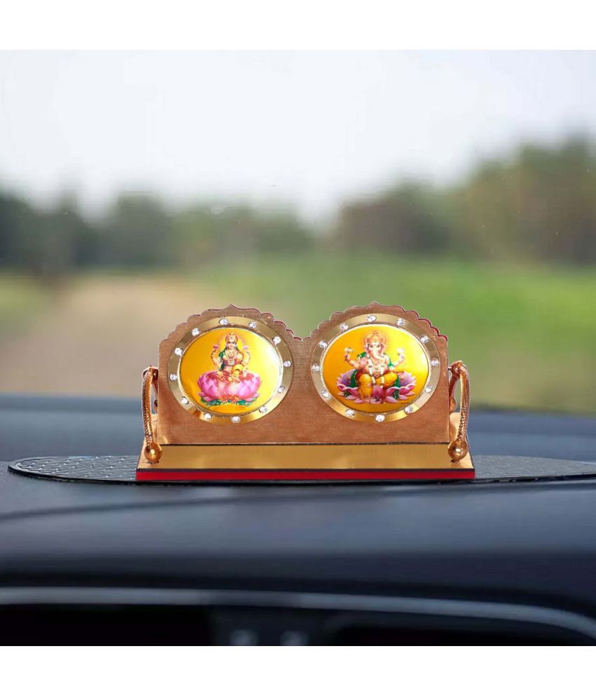     			Awesome Craft Laxmi Ganesh Ideal For Car Dashboard ( Pack of 1 )