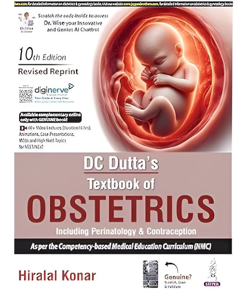     			DC Dutta’s Textbook of Obstetrics (Including Perinatology & Contraception