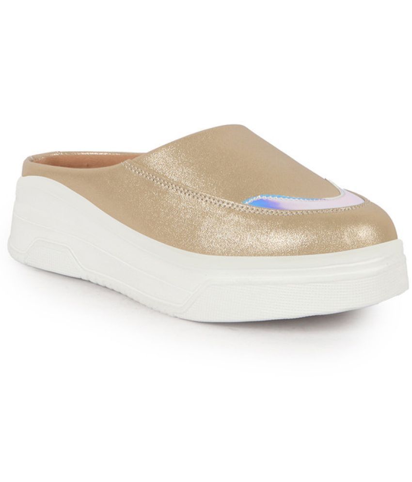     			Fausto Gold Women's Slip On