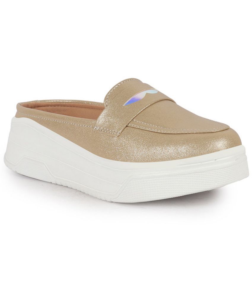     			Fausto Gold Women's Slip On