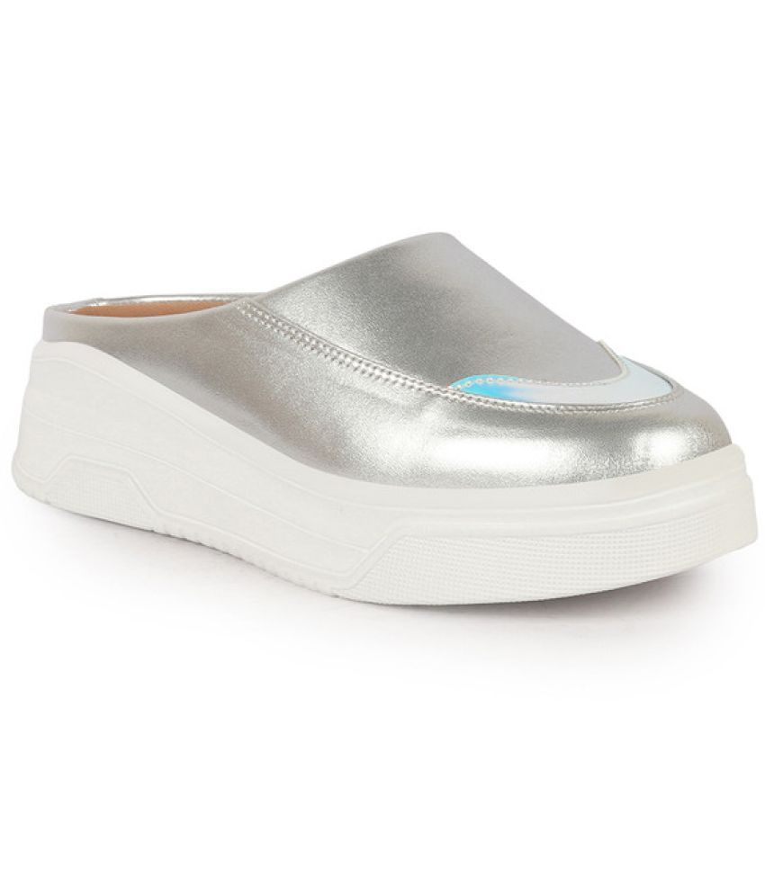     			Fausto Silver Women's Slip On