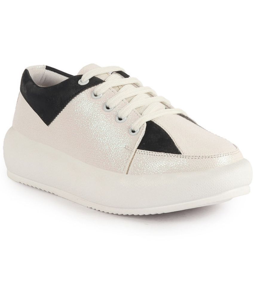     			Fausto White Women's Sneakers