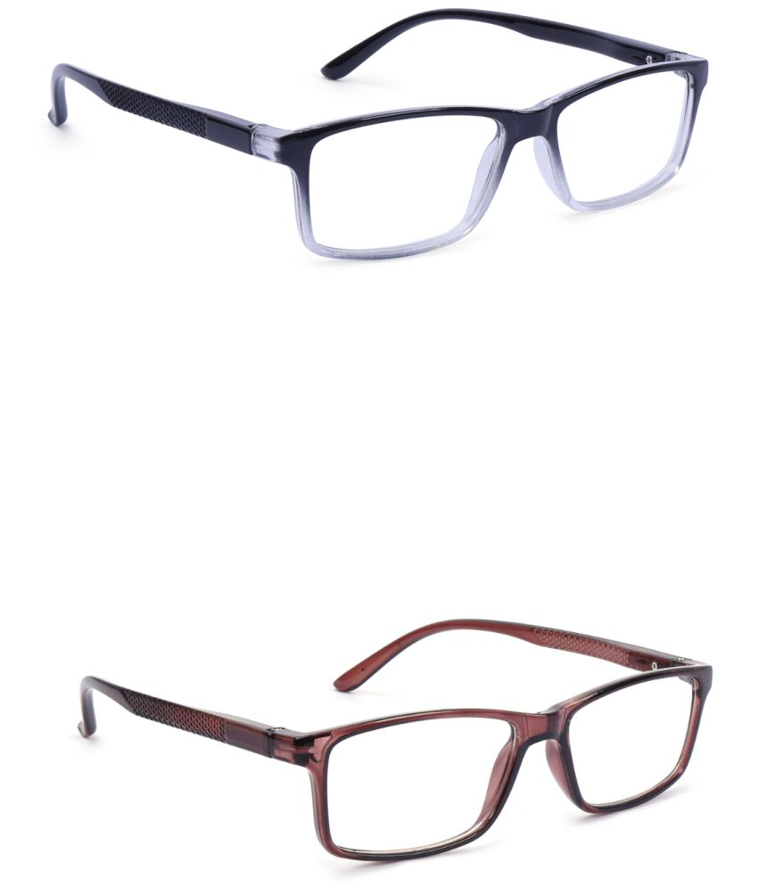     			Hexxa Rectangle Full Rim Reading Glasses