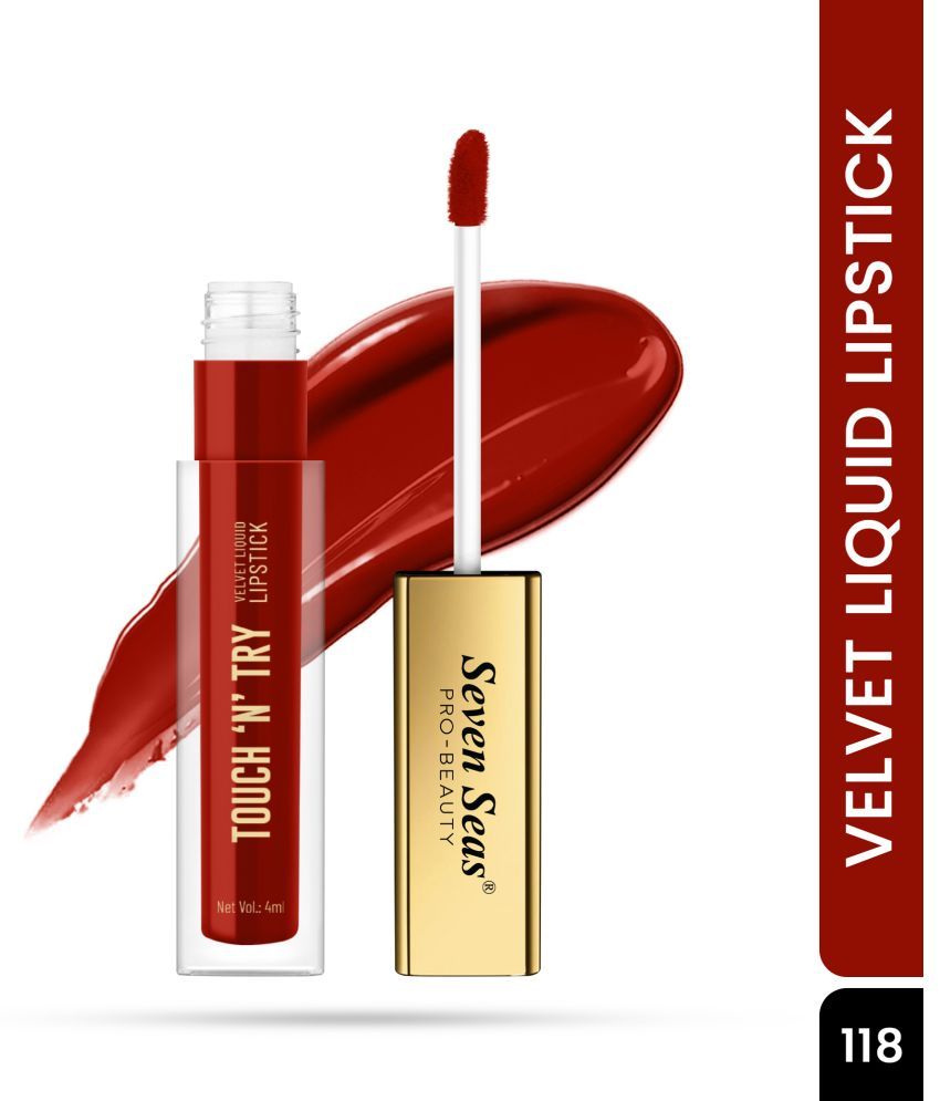     			Seven Seas Rich Red Matte Lipstick 4ml