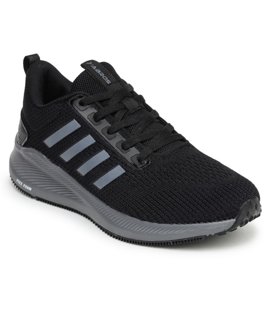     			Abros SYLVAIN Black Men's Sports Running Shoes