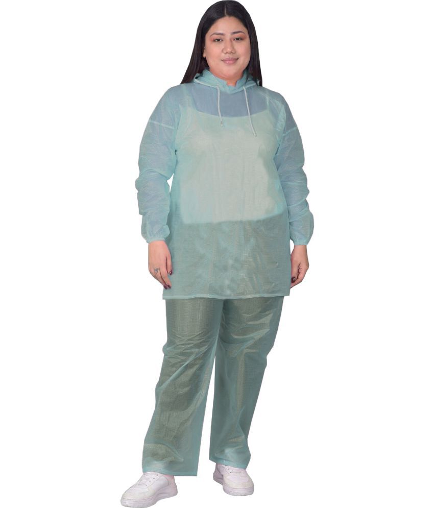     			MULTIWA PVC Raincoat Set - Blue