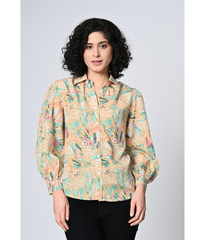     			OTIRA Multi Color Poly Crepe Shirt - Pack of 1