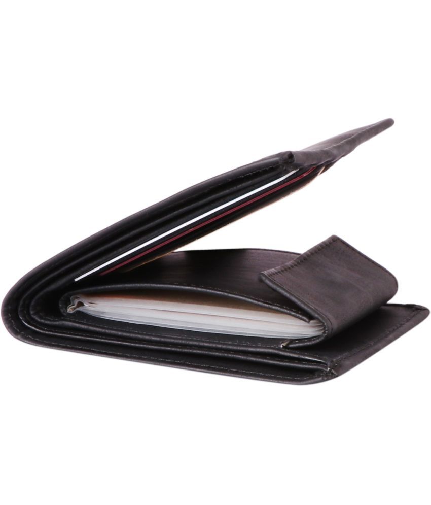     			Classic World PU Self Design Men's RFID Wallet With 7 Slots For Card ( Black , Pack of 1 )