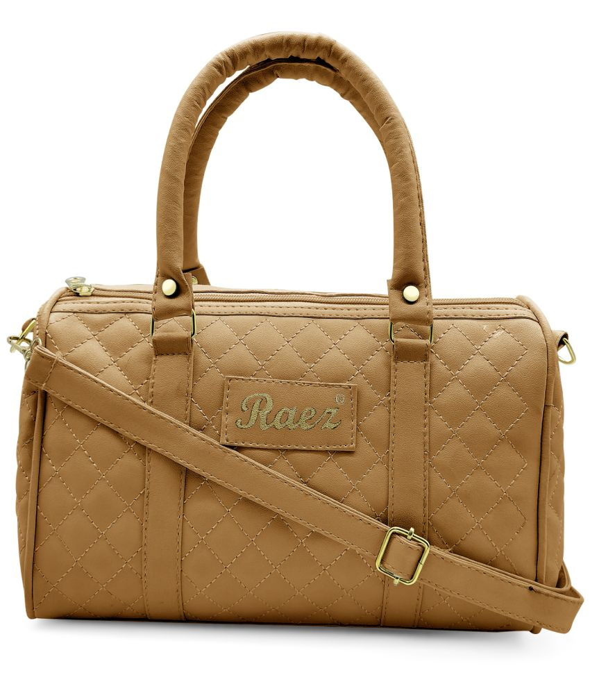     			Raez Shoulder Bag PU Set of 1 ( Tan )