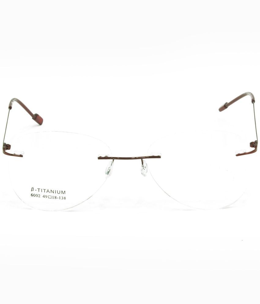     			Redex Panto Rimless Reading Glasses