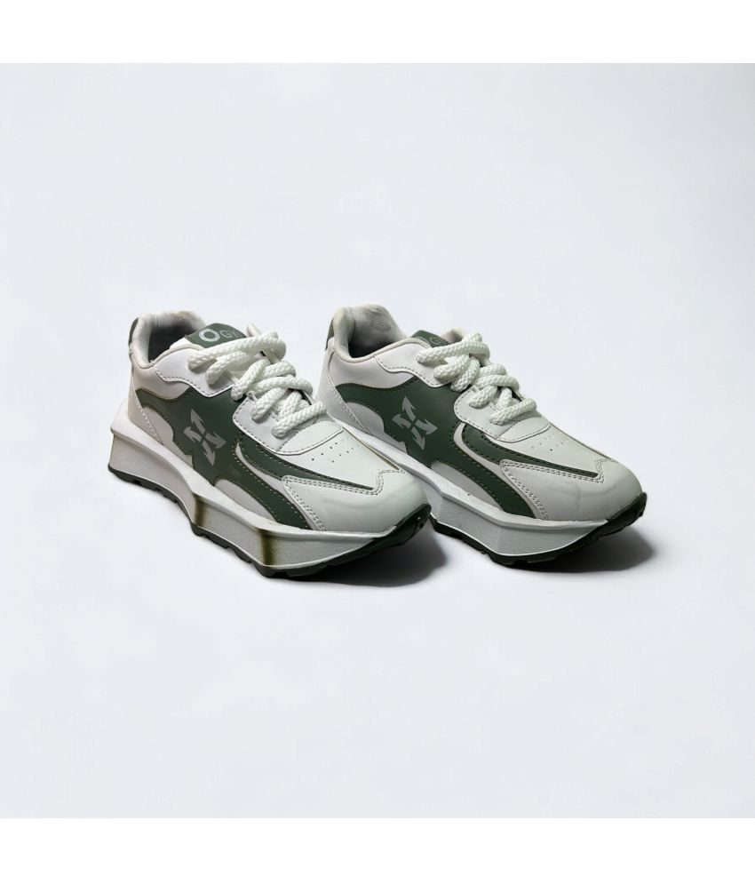     			Akiko URBAN ARROWS Green Men's Sneakers