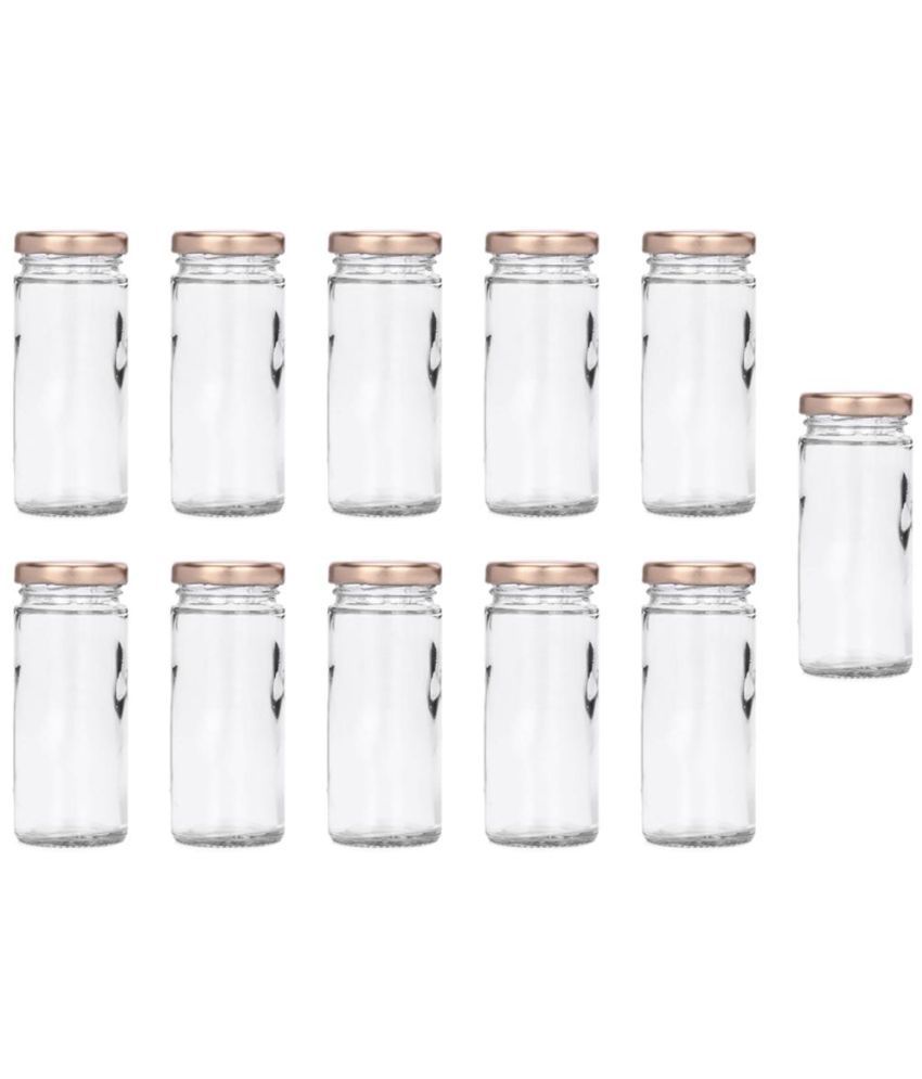     			AFAST Water, Juice, Milk, Serving Glass Bottle- A23 Nude Glass Water Bottle 100 mL ( Set of 10 )