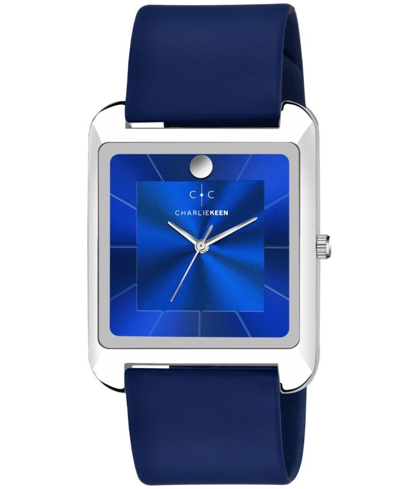     			CHARLIEKEEN Blue Silicon Analog Womens Watch