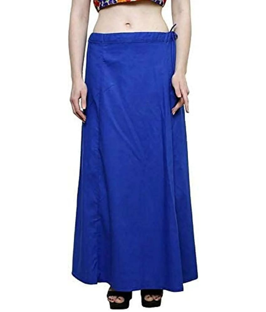     			D1 DIFFERENT ONE Blue Cotton Petticoat - Single