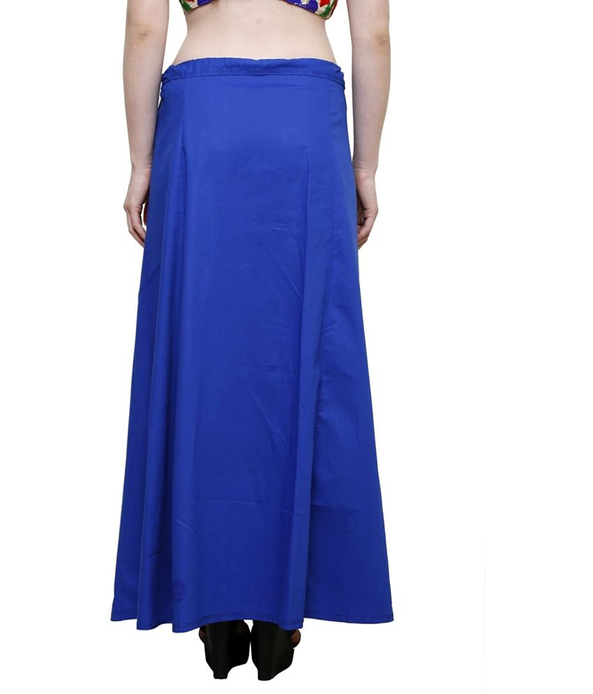     			D1 DIFFERENT ONE Blue Cotton Petticoat - Single