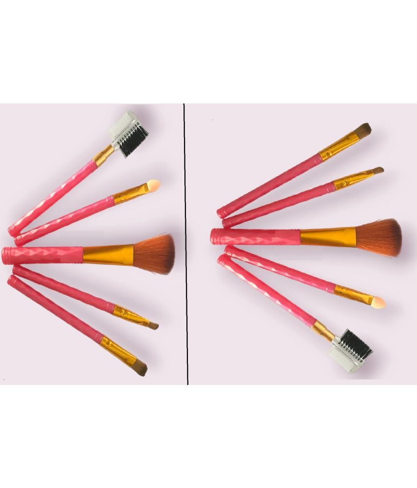     			GABANA Makeup Brush Set Synthetic Wet & Dry Products 60 g 10 Pcs