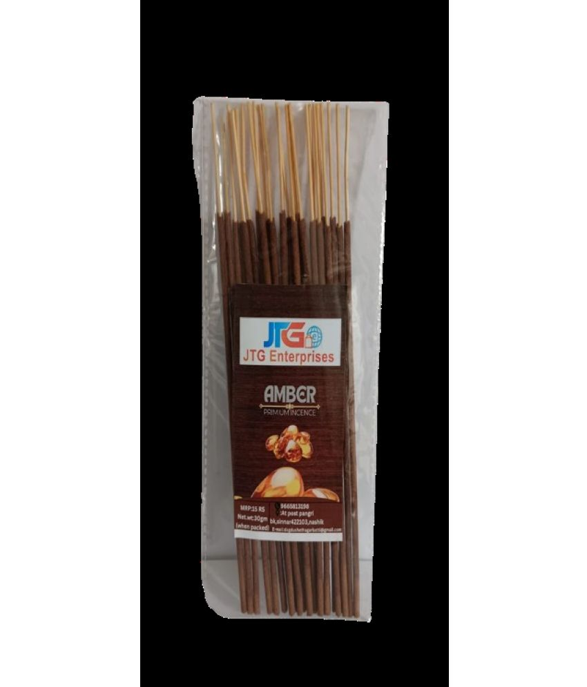     			JTG enterprises Incense Stick Amber 570 gm ( Pack of 19 )