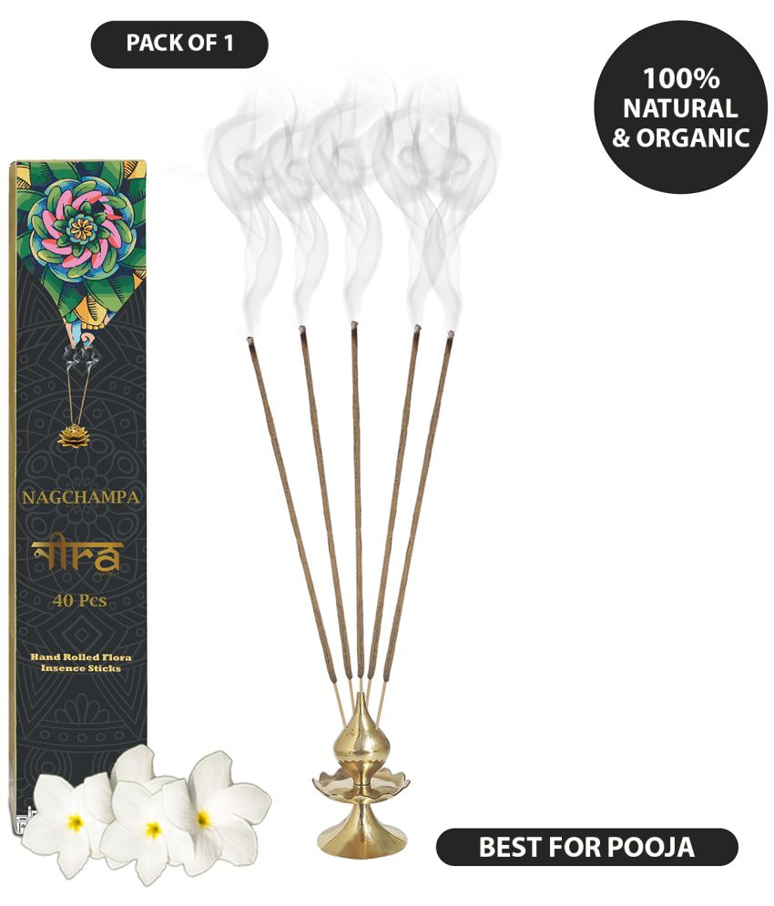     			Nira Fragrances Incense Stick Nag Champa 40 Pieces ( Pack of 1 )