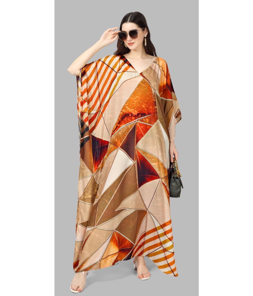     			SILK SUTRA Multicolor Rayon Women's Kaftan ( Pack of 1 )