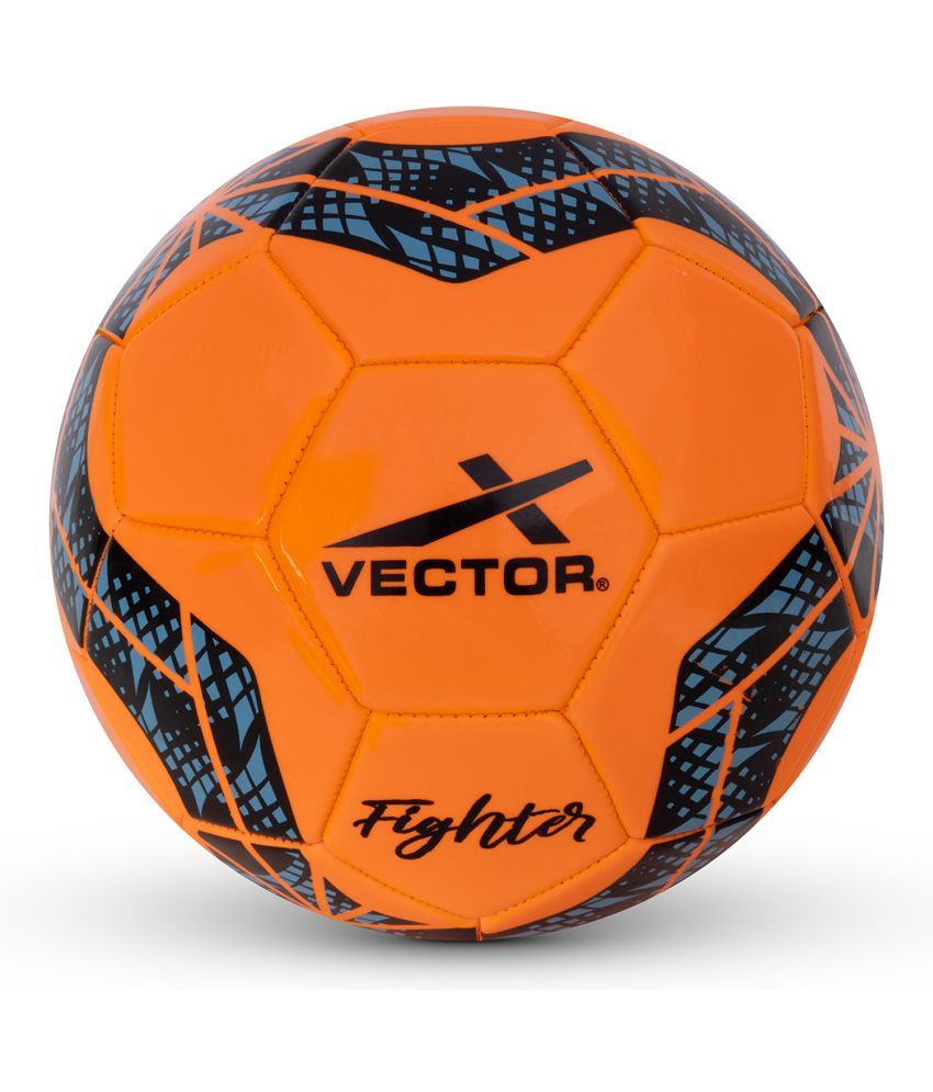     			Vector X Orange PVC Football ( Pack of 1 )