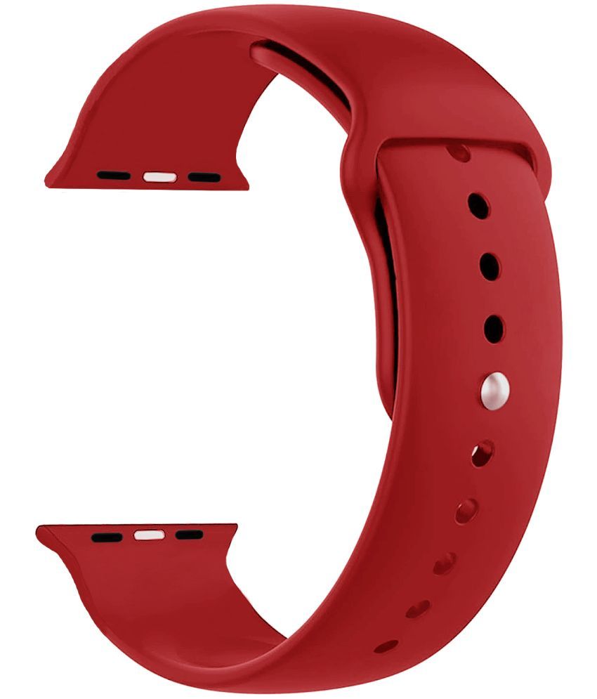     			ACM Watch Strap Slide Silicone Belt compatible with Sens Edyson 3 Pro Smartwatch Sports Band Red