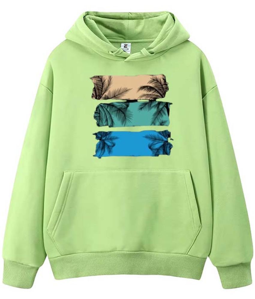     			ATIGIANO APPAREL Fleece Hooded Men's Sweatshirt - Green ( Pack of 1 )