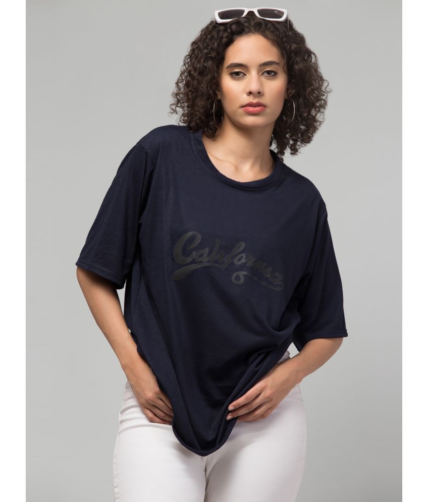     			Culpi Pack of 1 Cotton Blend Women's T-Shirt ( Black )