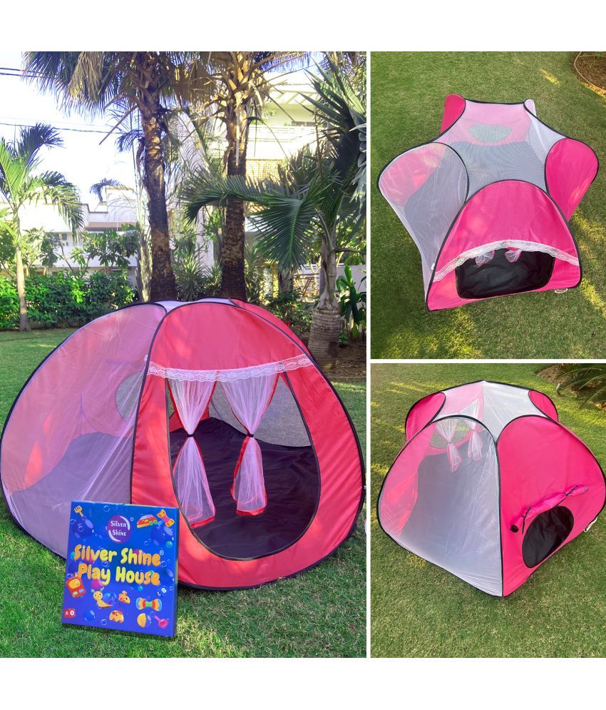     			Star Tent Play House Patterns Foldable Popup for Boys & Girls