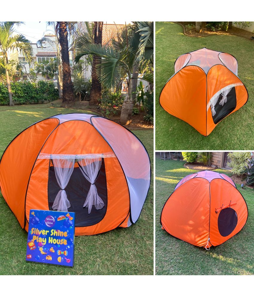     			Star Tent Play House Patterns Foldable Popup for Boys & Girls