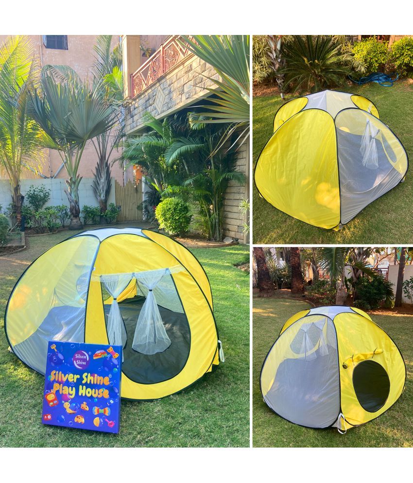     			Star Tent Play House Patterns Foldable Popup for Boys & Girls