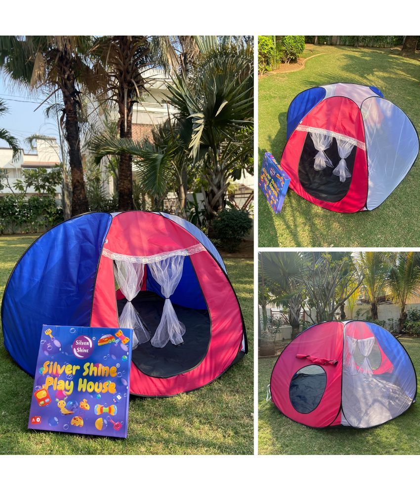     			Star Tent Play House Patterns Foldable Popup for Boys & Girls