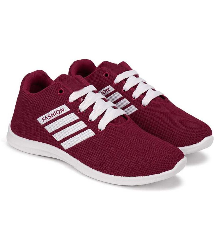     			Bersache - Maroon Women's Running Shoes