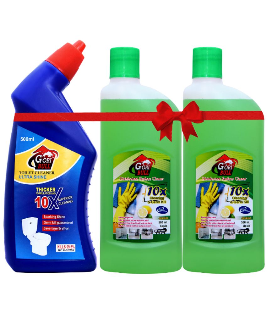     			GORIBULL Toilet Cleaner Ready to Use Liquid 500 Pack of 3