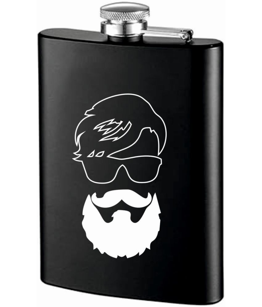     			KKCROSI Steel Hip Flask