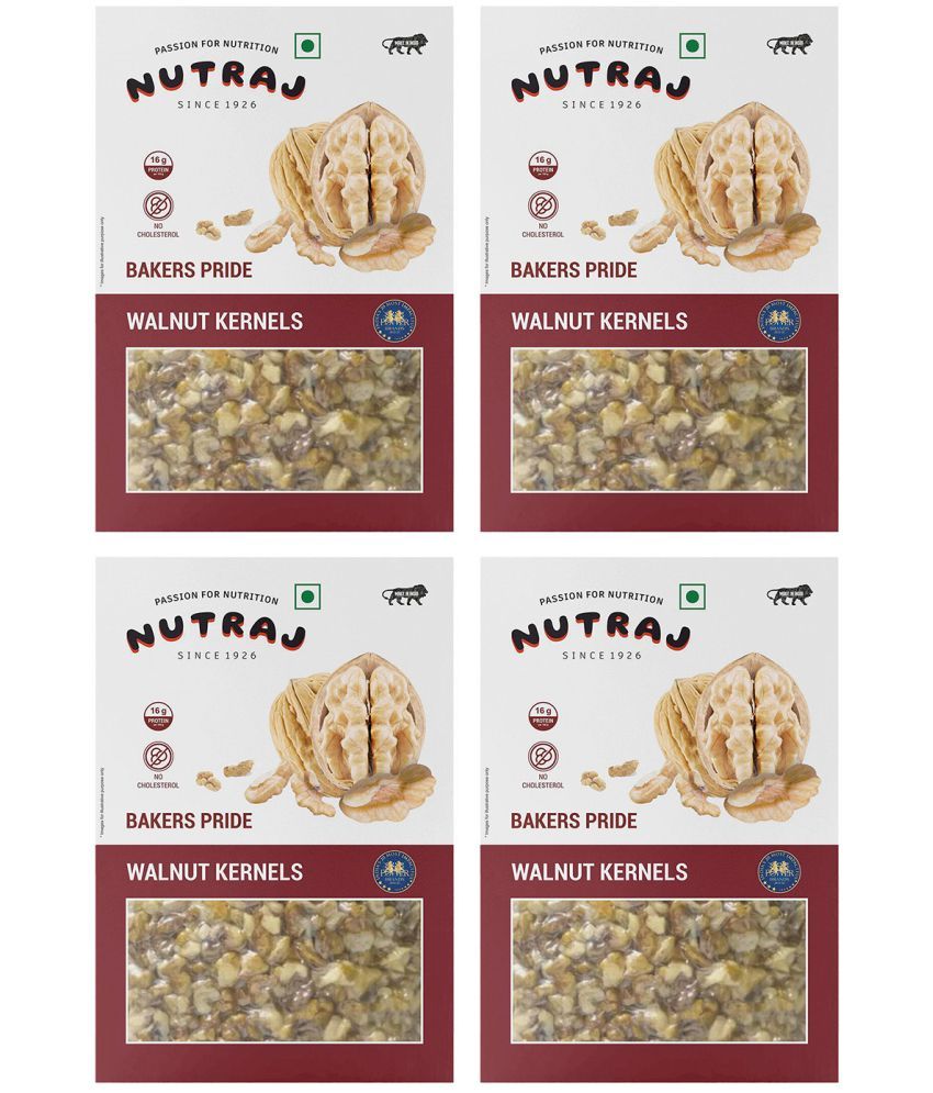     			Nutraj Bakers Pride Walnut Kernels 1 Kg (250g X 4), Akhrot Giri 1 Kg