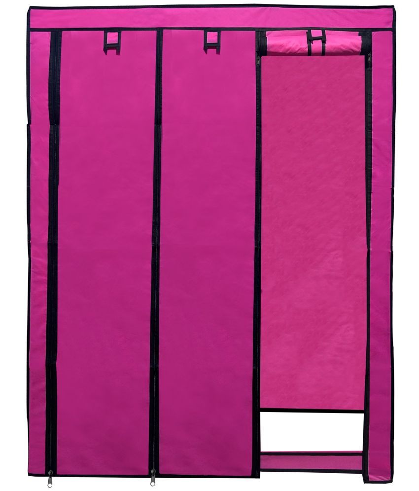     			PHILOSHOP Nylon More Than 5 Tier Shoe Rack Pink