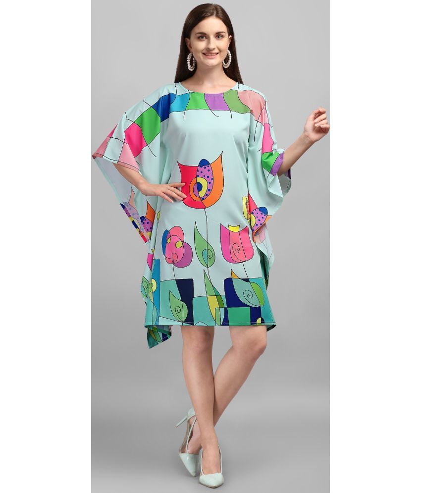     			SILK SUTRA Multi Color Rayon Women's Kaftan ( Pack of 1 )