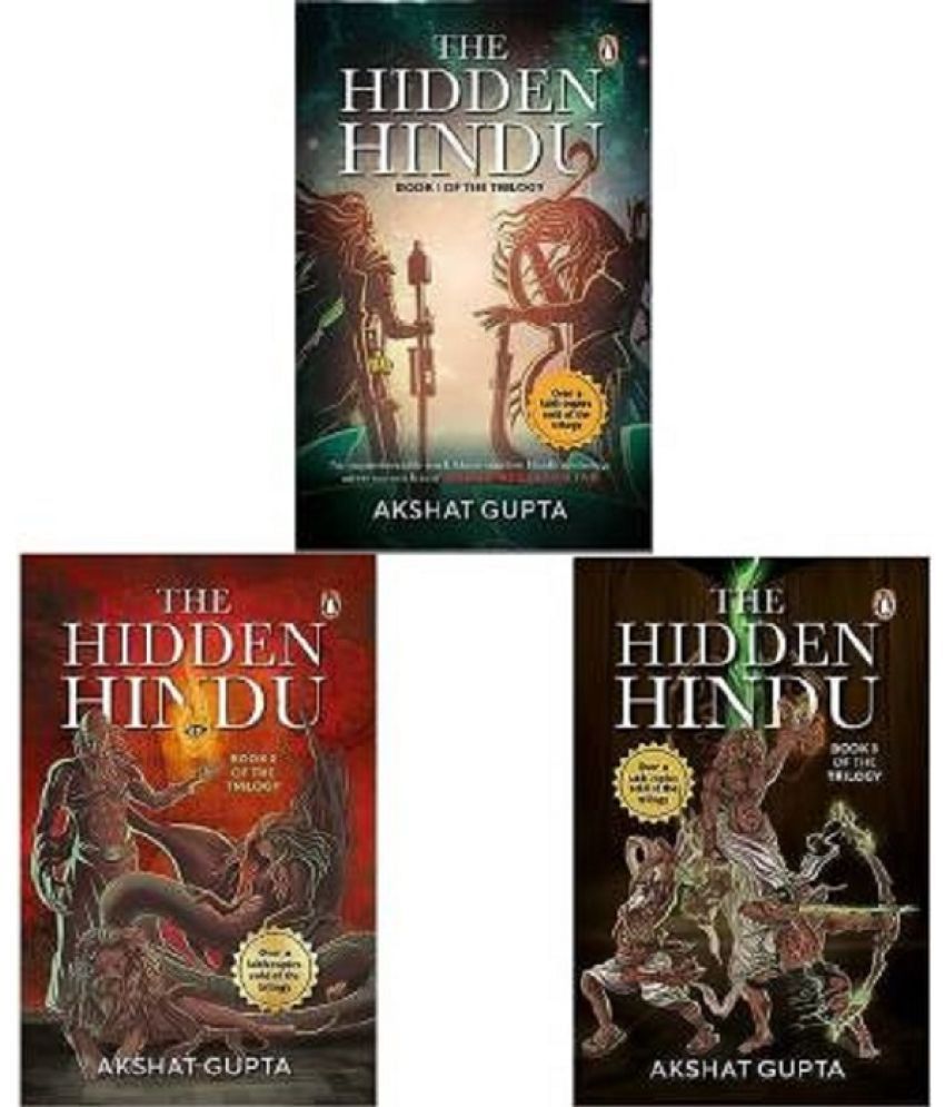     			The Hidden Hindu Series Combo: 3 English Books