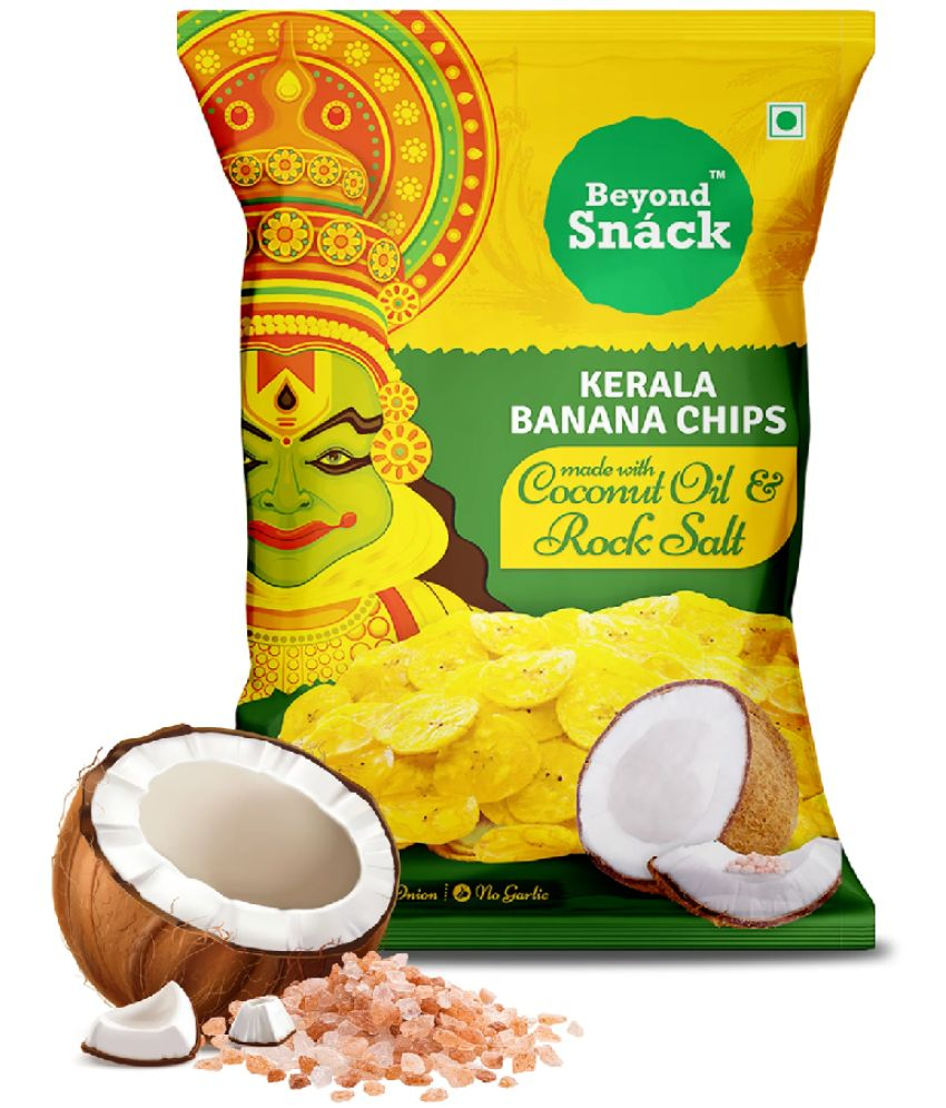     			BEYOND SNACK Salted Banana Chips 340 g Pack of 4