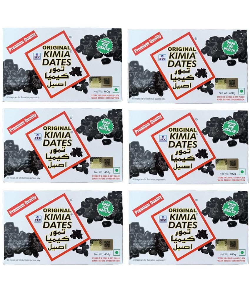     			Kimia Dates Dates (Khajoor) Pack of 6 - 400gm Each