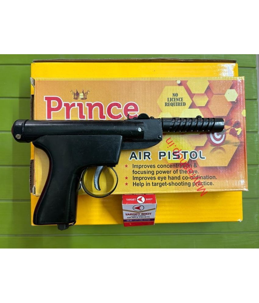     			Prince Air gun Pistol 200 Pellets Free and Cover Free