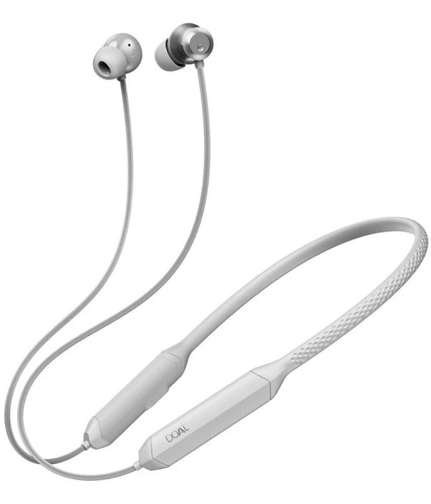     			SIU In-the-ear Bluetooth Headset with Upto 25h Talktime Deep Bass - Grey