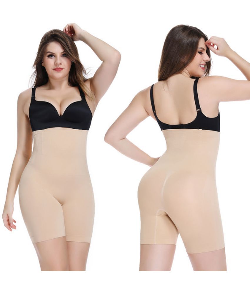     			Alroxtion Pack of 1 Cotton Blend Women's BodySuite ( Beige )