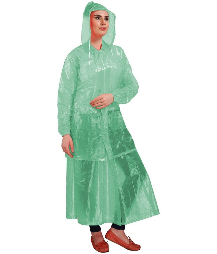     			Reoutlook PVC Raincoat Set - Green