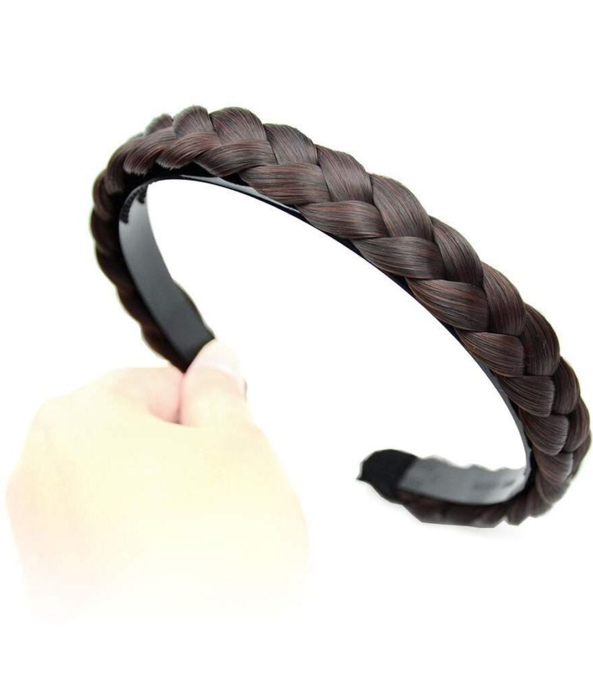     			Rhosyn Brown Women's Hair Band ( Pack of 1 )